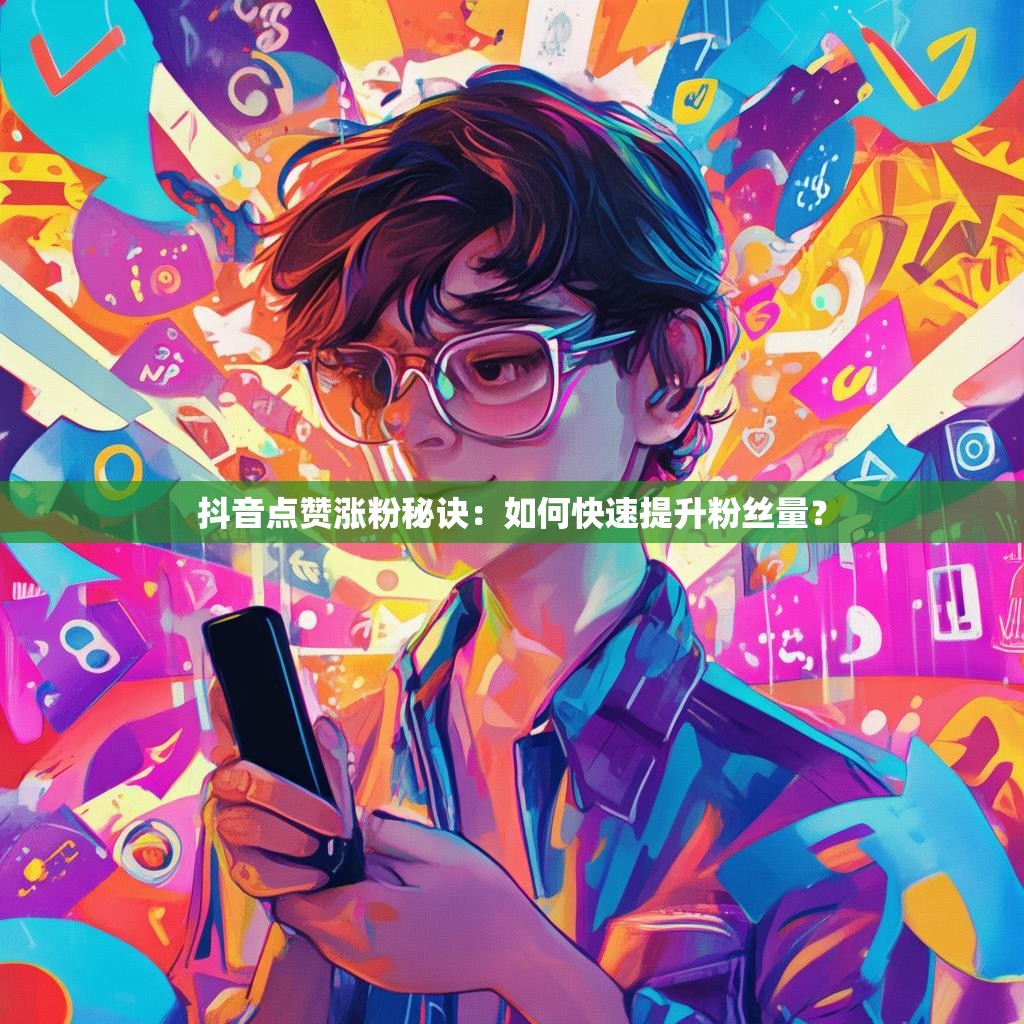 抖音点赞涨粉秘诀：如何快速提升粉丝量？