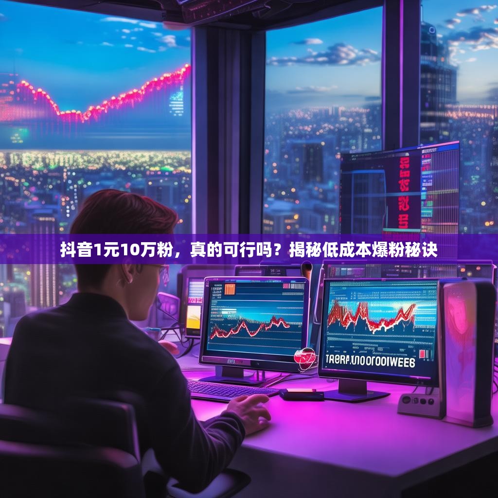 抖音1元10万粉，真的可行吗？揭秘低成本爆粉秘诀