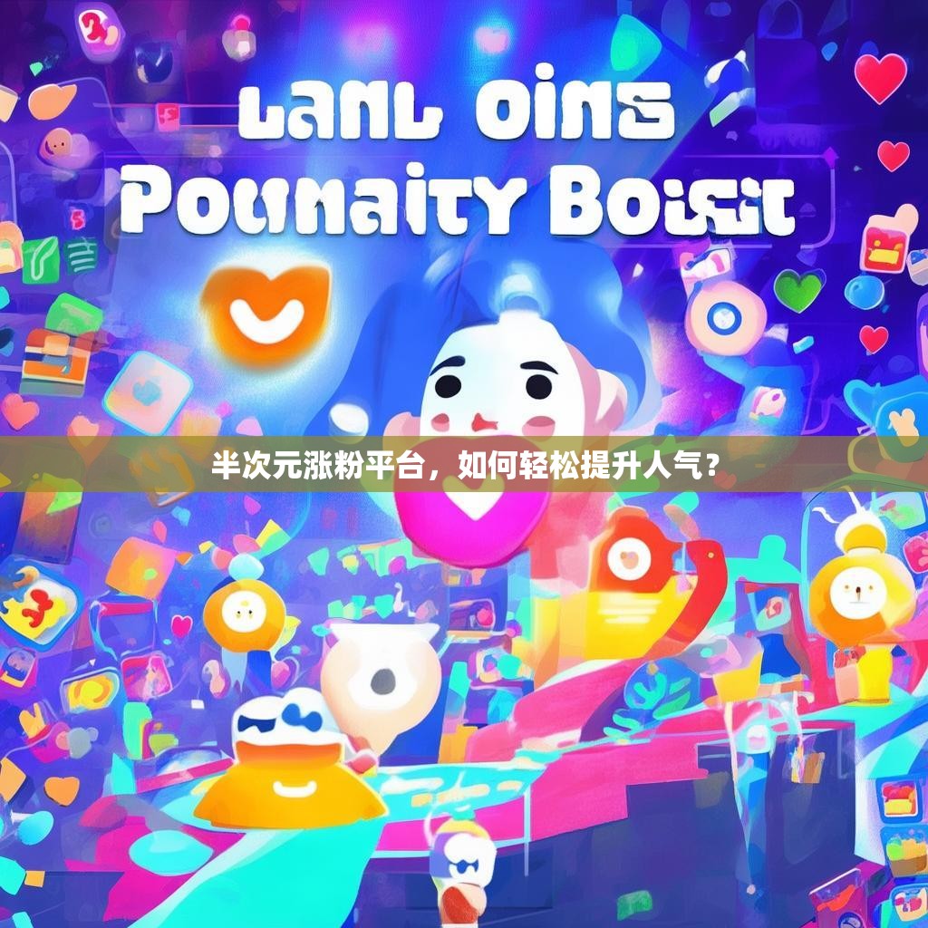 半次元涨粉平台，如何轻松提升人气？