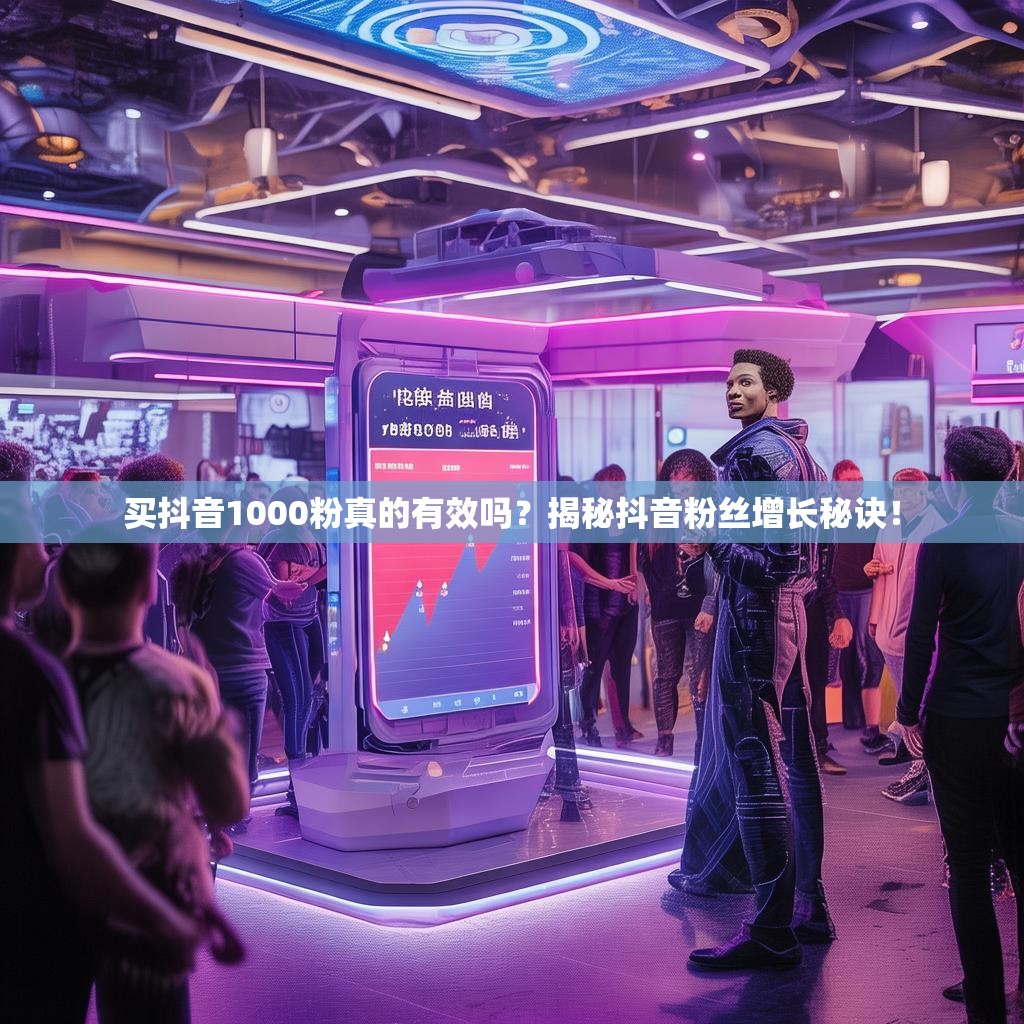 买抖音1000粉真的有效吗？揭秘抖音粉丝增长秘诀！