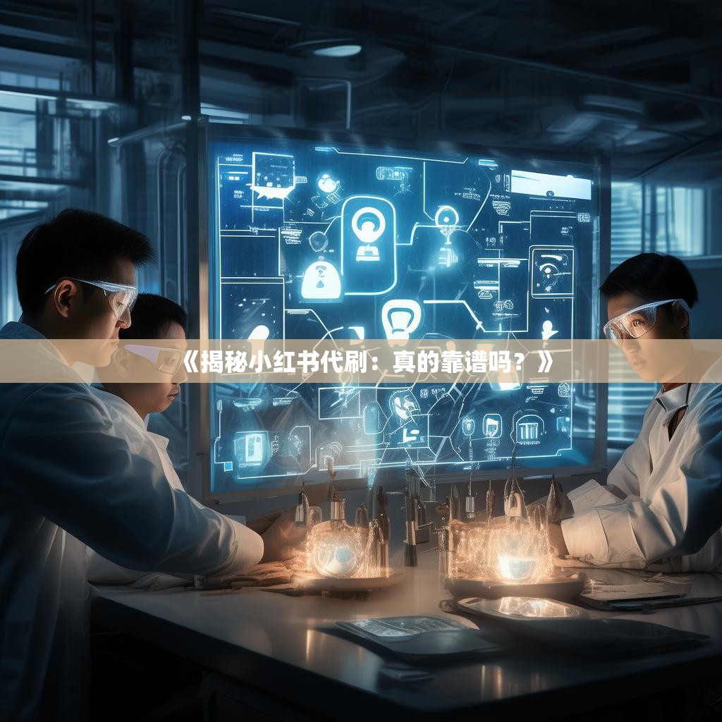 《揭秘小红书代刷：真的靠谱吗？》