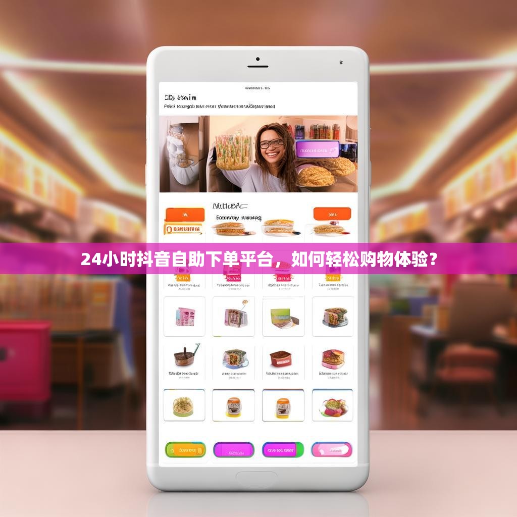 24小时抖音自助下单平台，如何轻松购物体验？