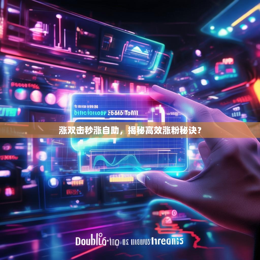 涨双击秒涨自助，揭秘高效涨粉秘诀？