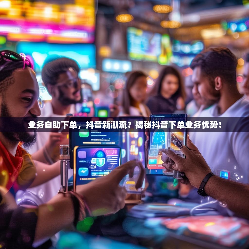 业务自助下单，抖音新潮流？揭秘抖音下单业务优势！