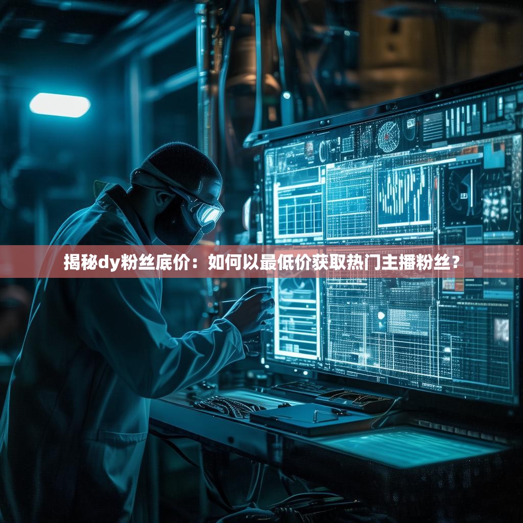 揭秘dy粉丝底价：如何以最低价获取热门主播粉丝？