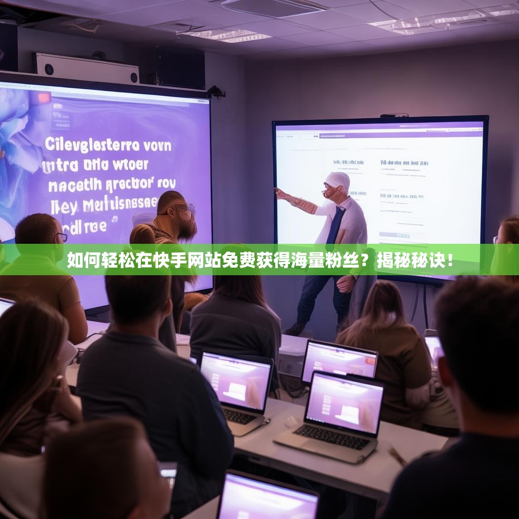 如何轻松在快手网站免费获得海量粉丝？揭秘秘诀！