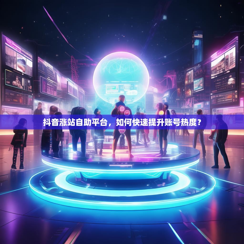 抖音涨站自助平台，如何快速提升账号热度？