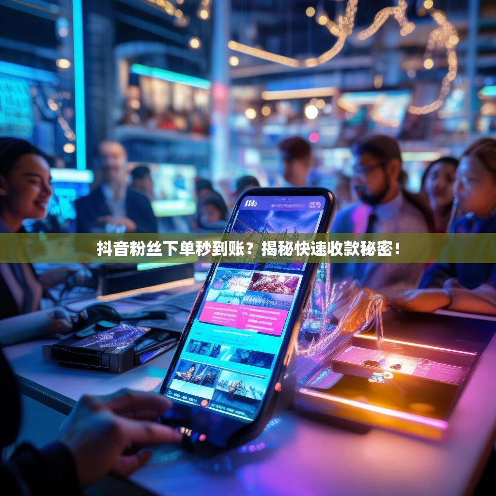 抖音粉丝下单秒到账？揭秘快速收款秘密！