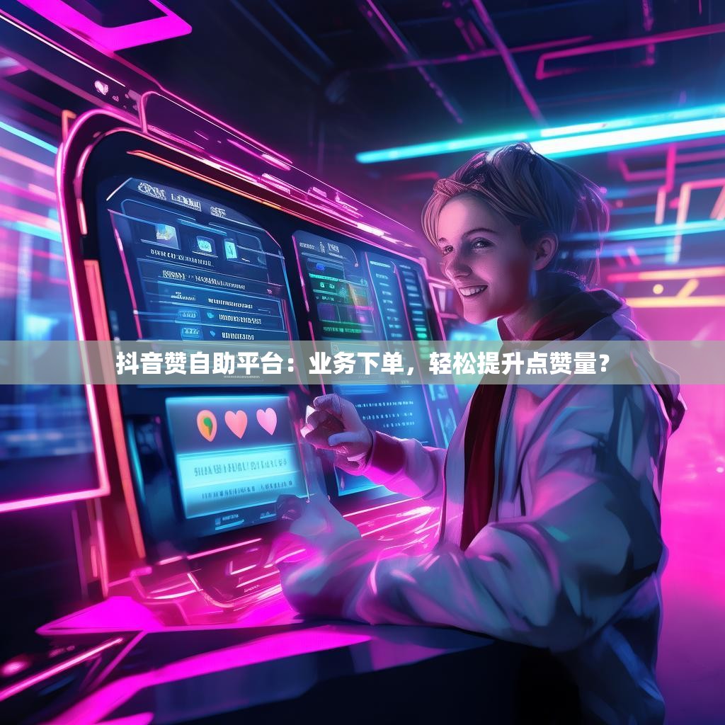 抖音赞自助平台：业务下单，轻松提升点赞量？