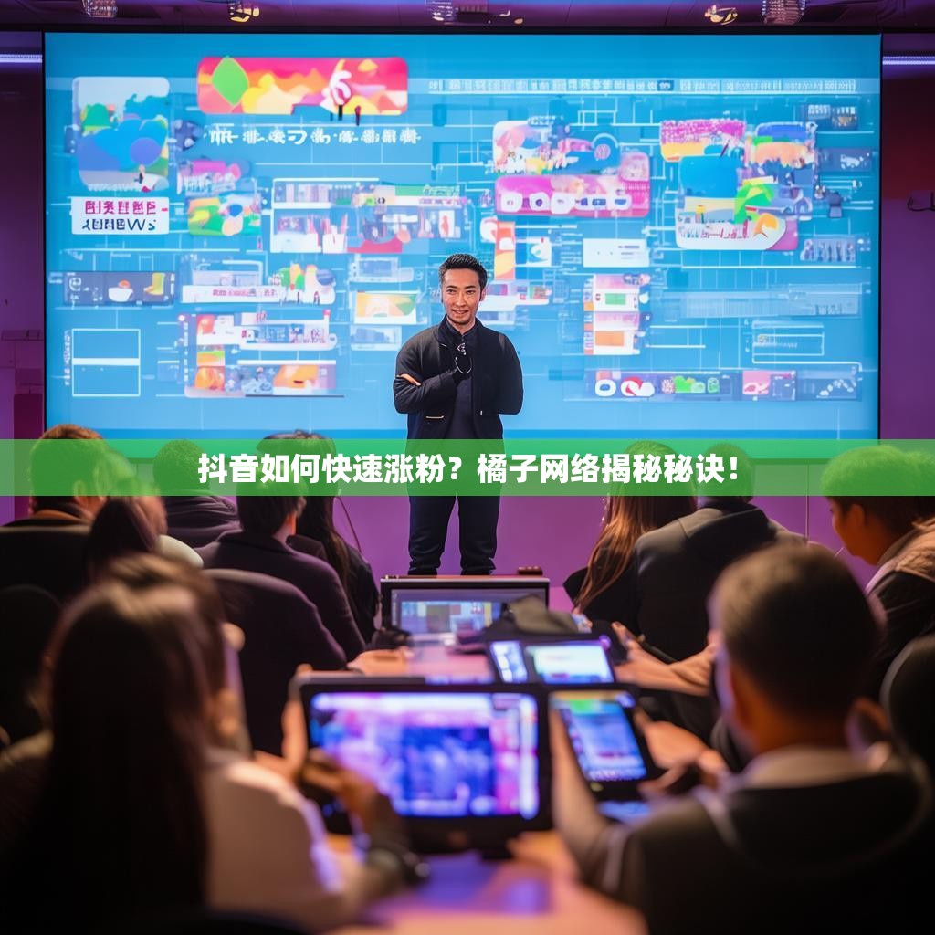 抖音如何快速涨粉？橘子网络揭秘秘诀！