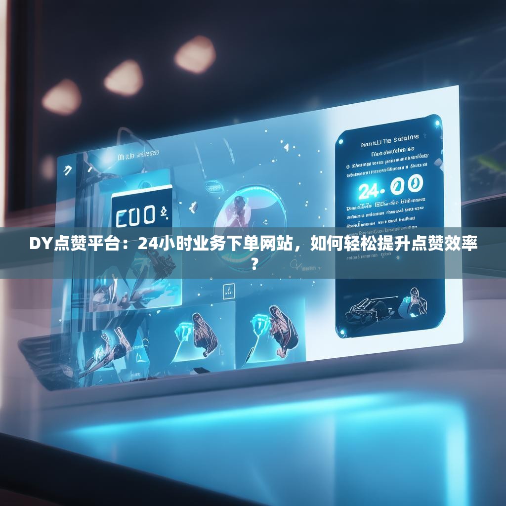 DY点赞平台：24小时业务下单网站，如何轻松提升点赞效率？