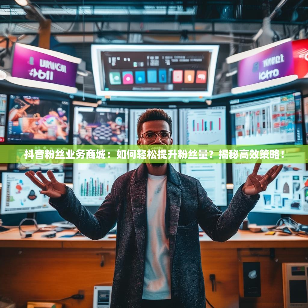 抖音粉丝业务商城：如何轻松提升粉丝量？揭秘高效策略！