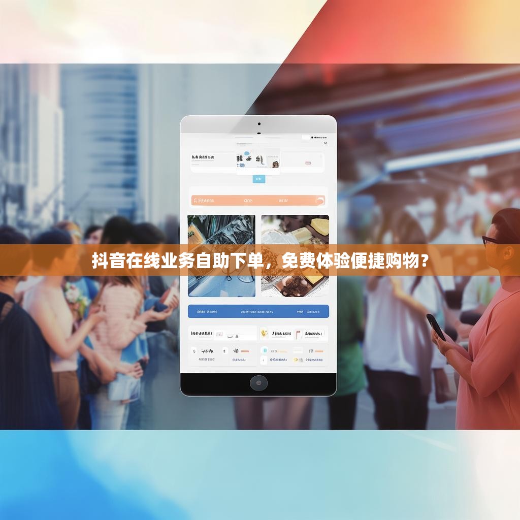 抖音在线业务自助下单，免费体验便捷购物？