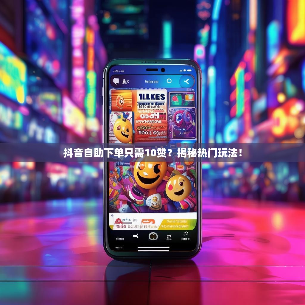 抖音自助下单只需10赞？揭秘热门玩法！