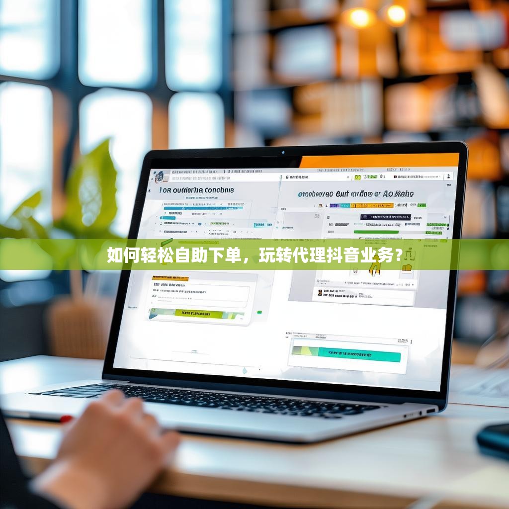 如何轻松自助下单，玩转代理抖音业务？