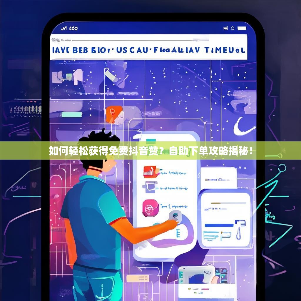 如何轻松获得免费抖音赞？自助下单攻略揭秘！