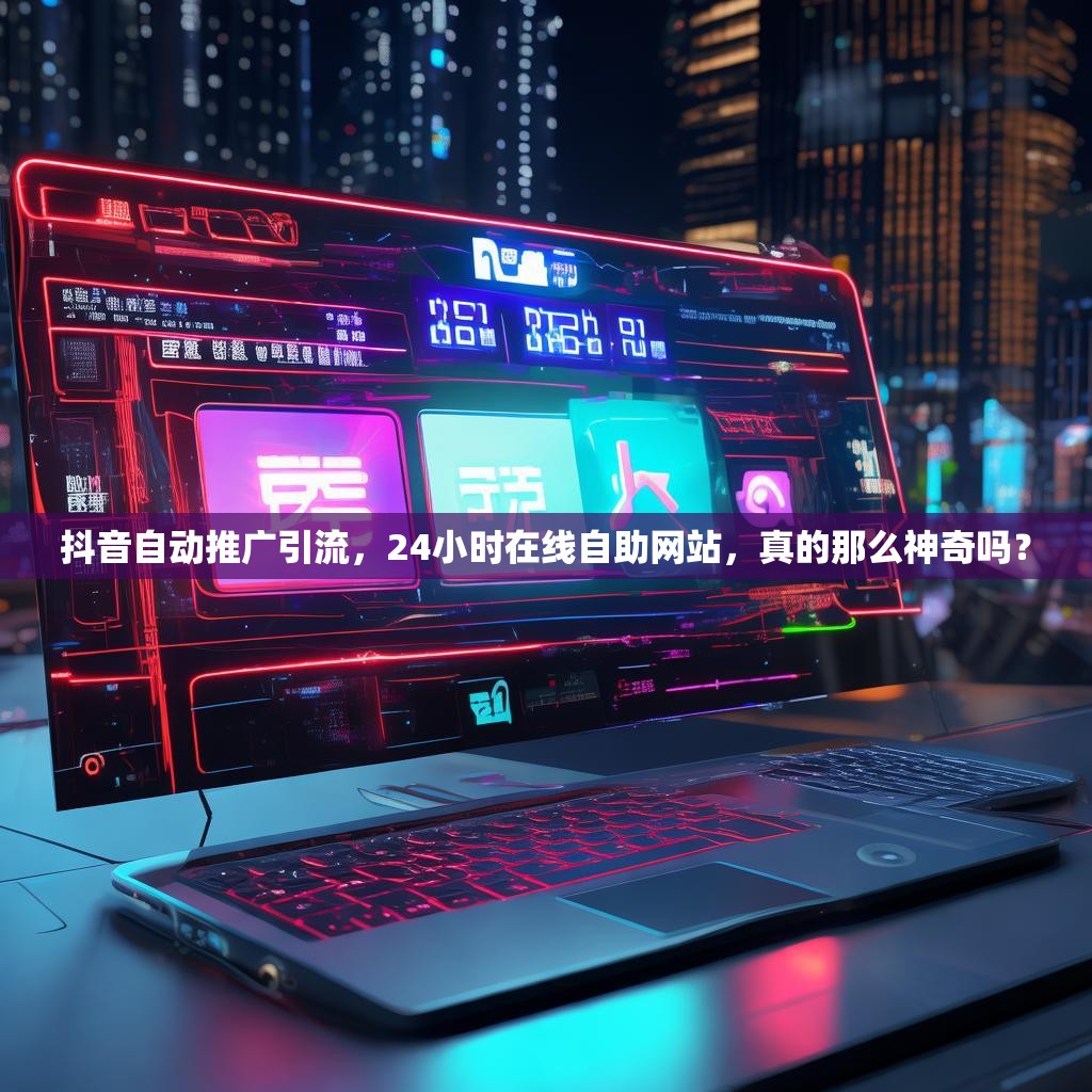 抖音自动推广引流，24小时在线自助网站，真的那么神奇吗？
