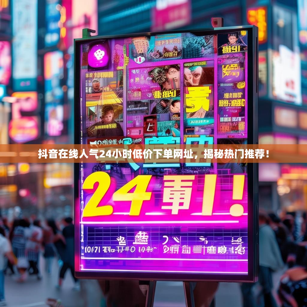 抖音在线人气24小时低价下单网址，揭秘热门推荐！
