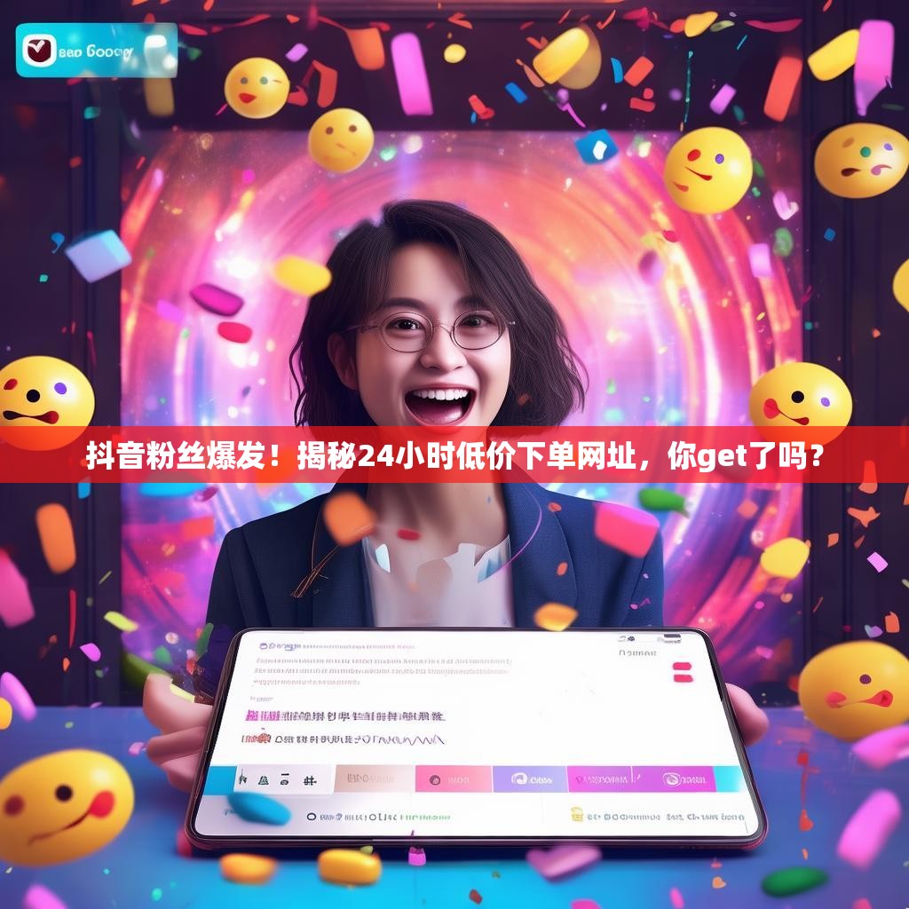 抖音粉丝爆发！揭秘24小时低价下单网址，你get了吗？
