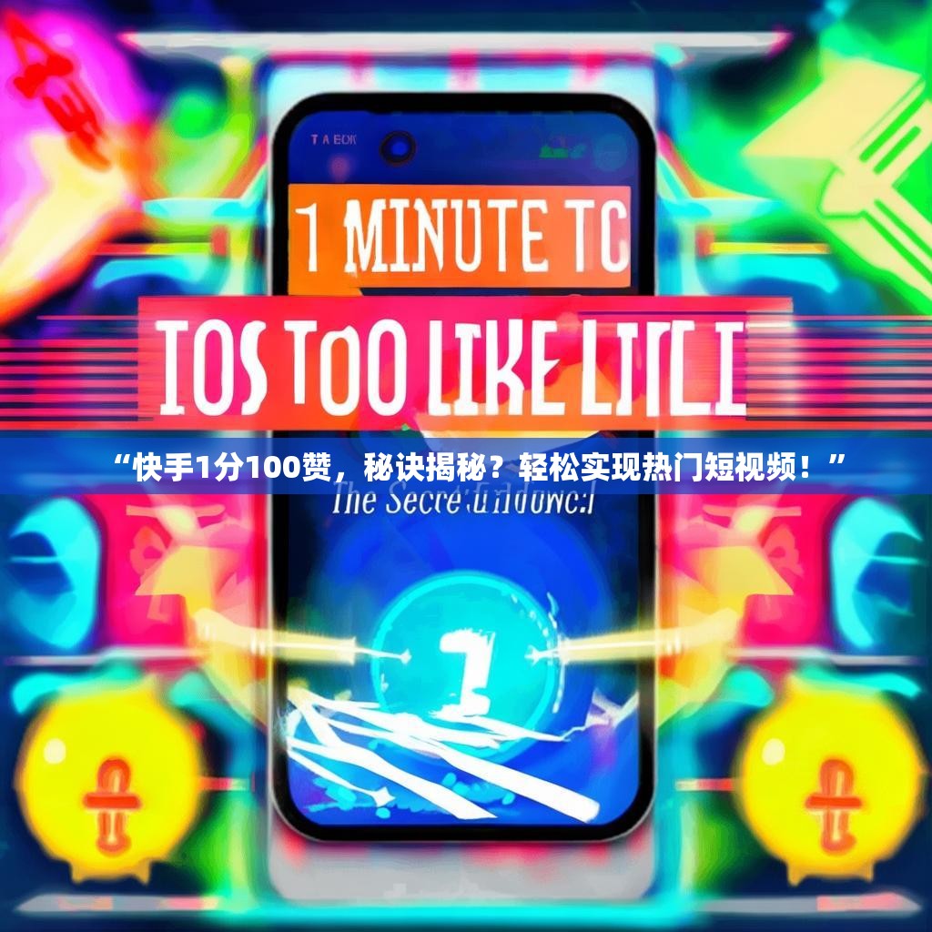 “快手1分100赞，秘诀揭秘？轻松实现热门短视频！”