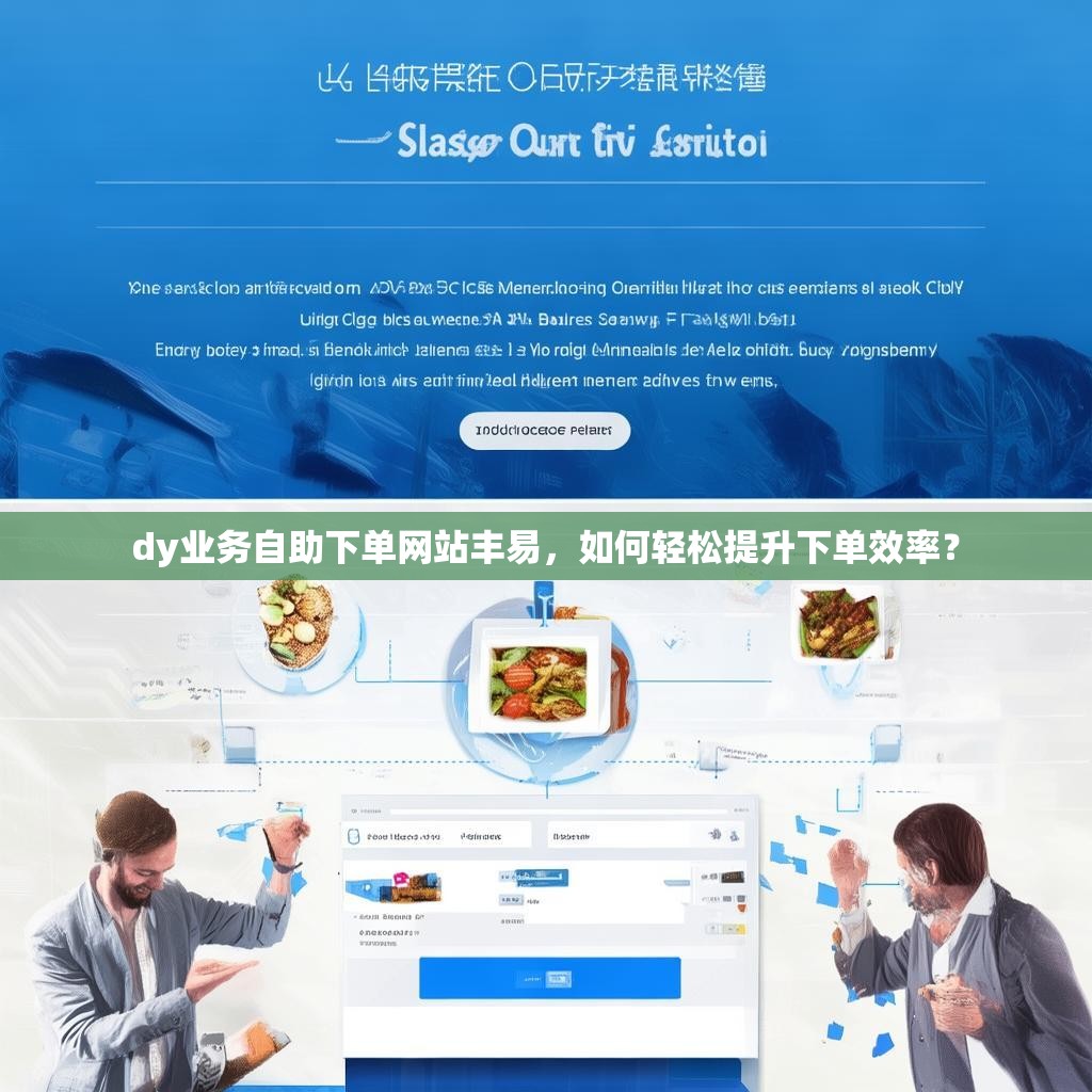 dy业务自助下单网站丰易，如何轻松提升下单效率？