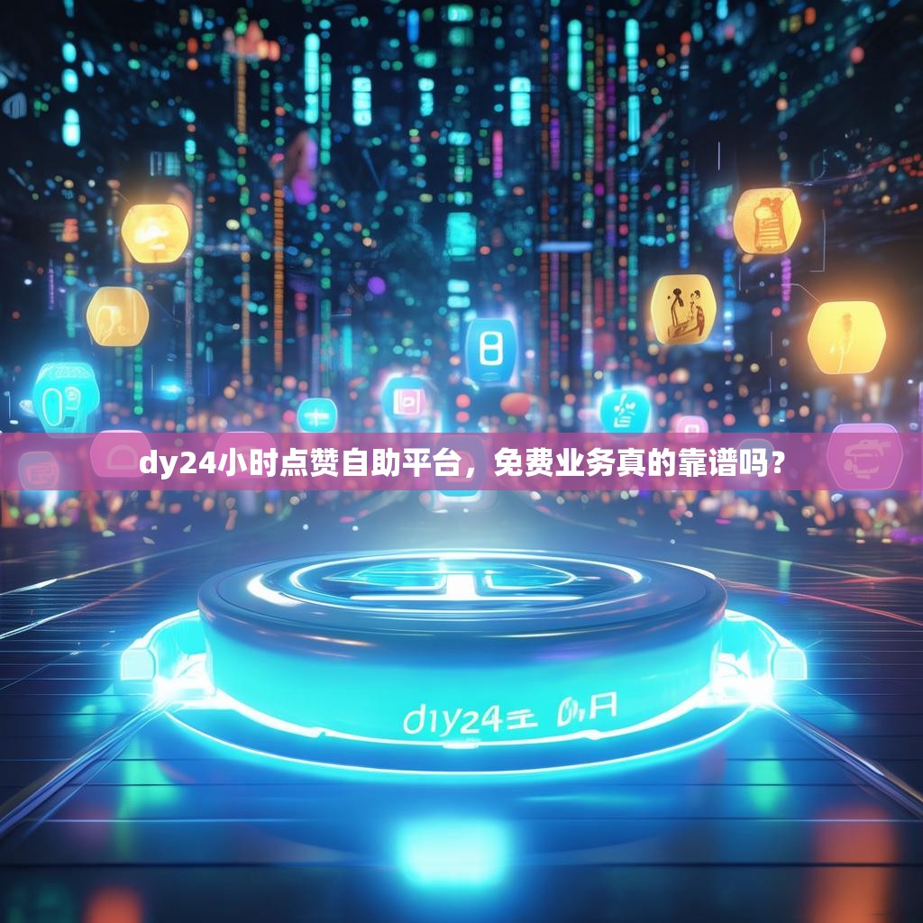 dy24小时点赞自助平台，免费业务真的靠谱吗？