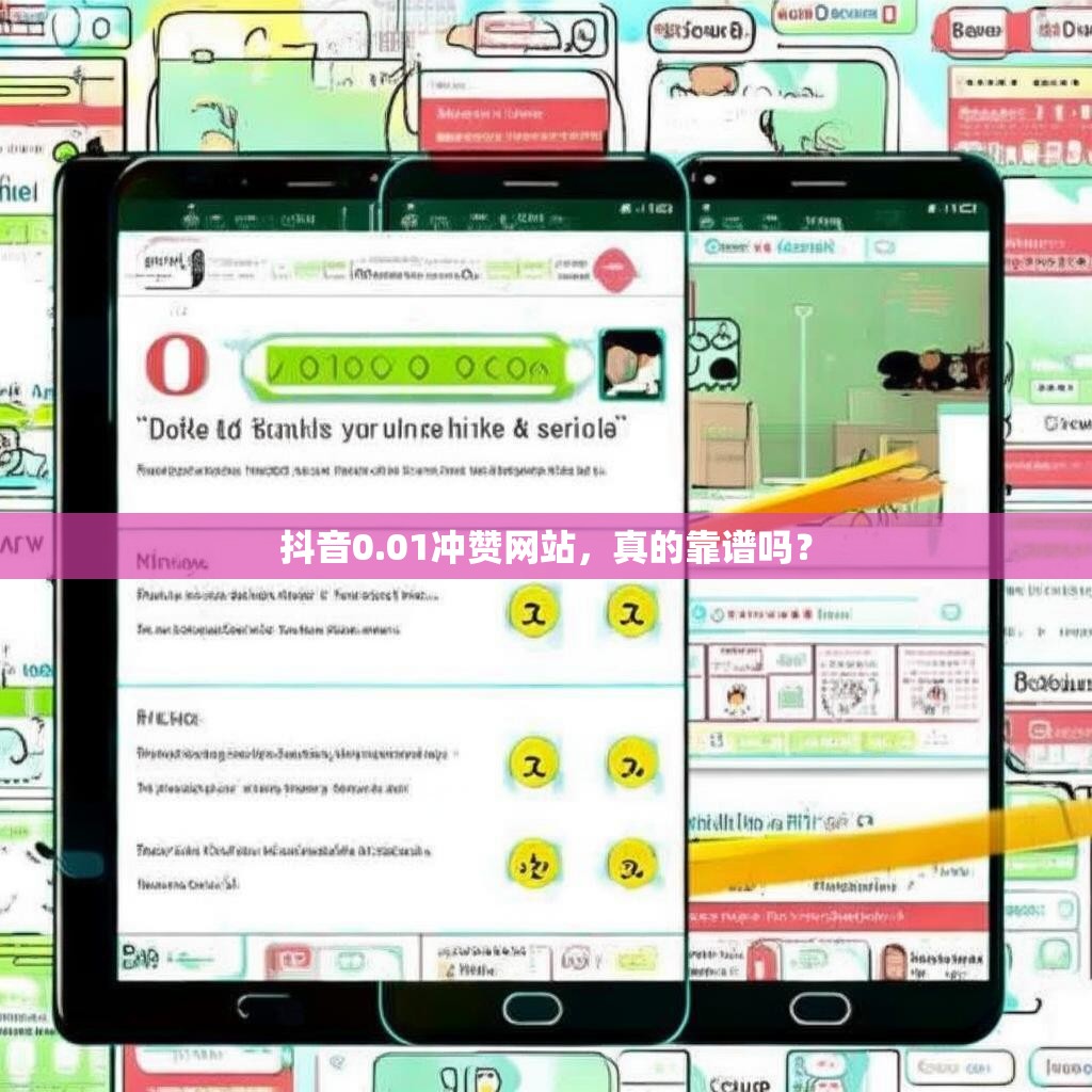 抖音0.01冲赞网站，真的靠谱吗？