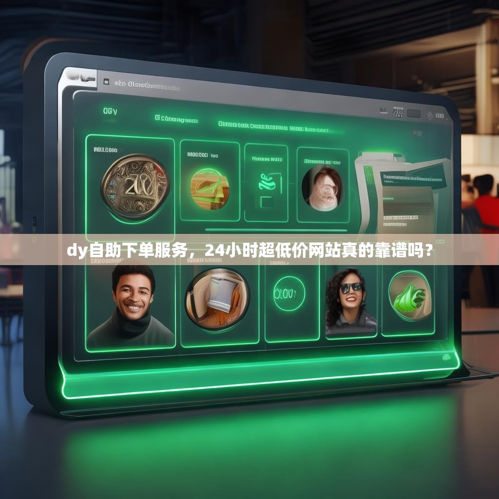 dy自助下单服务，24小时超低价网站真的靠谱吗？