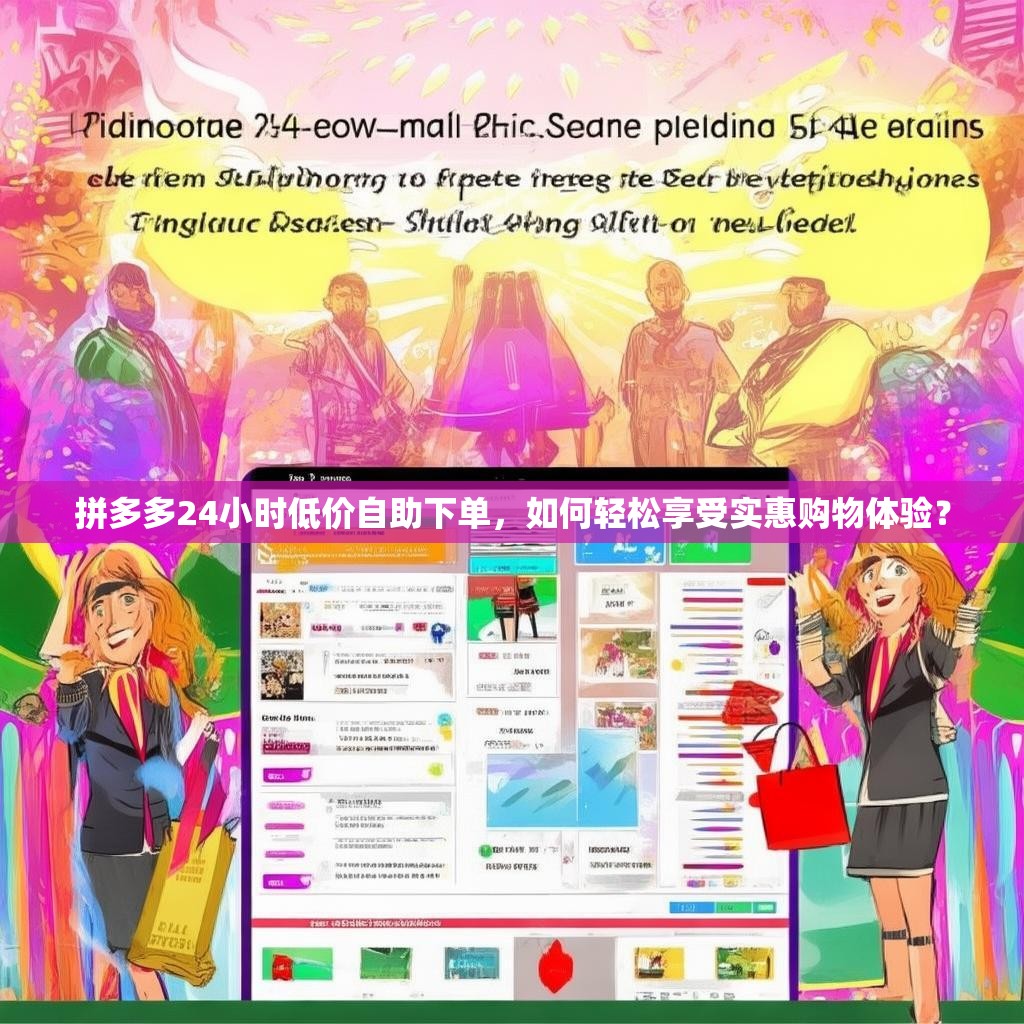 拼多多24小时低价自助下单，如何轻松享受实惠购物体验？