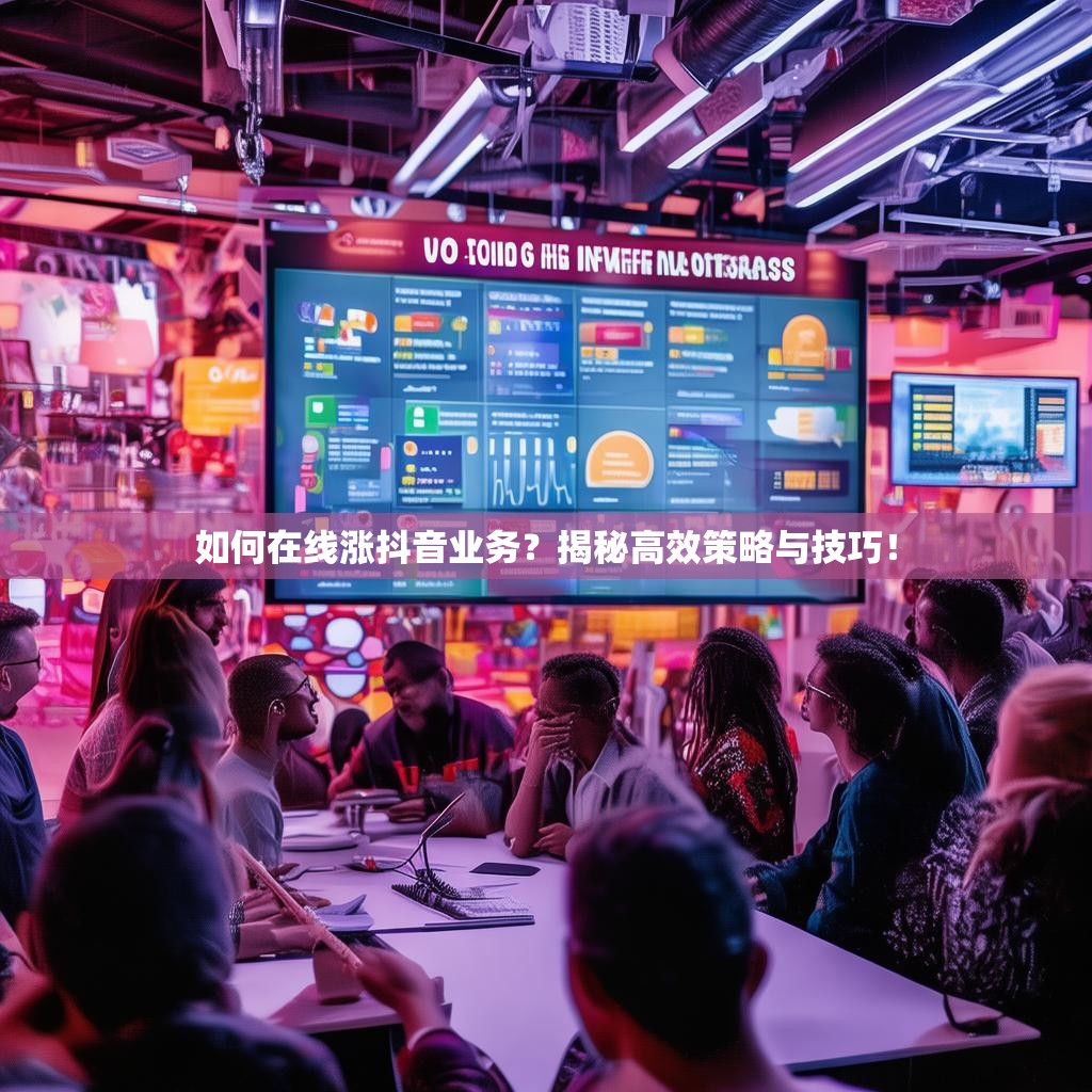 如何在线涨抖音业务？揭秘高效策略与技巧！