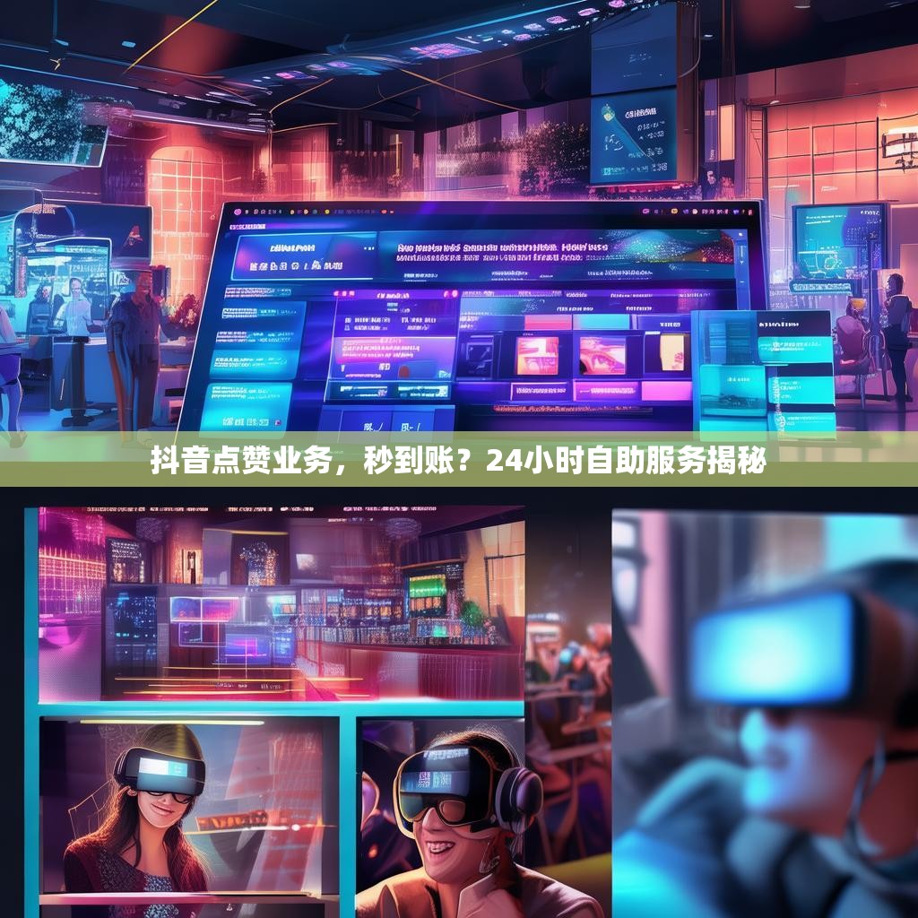 抖音点赞业务，秒到账？24小时自助服务揭秘