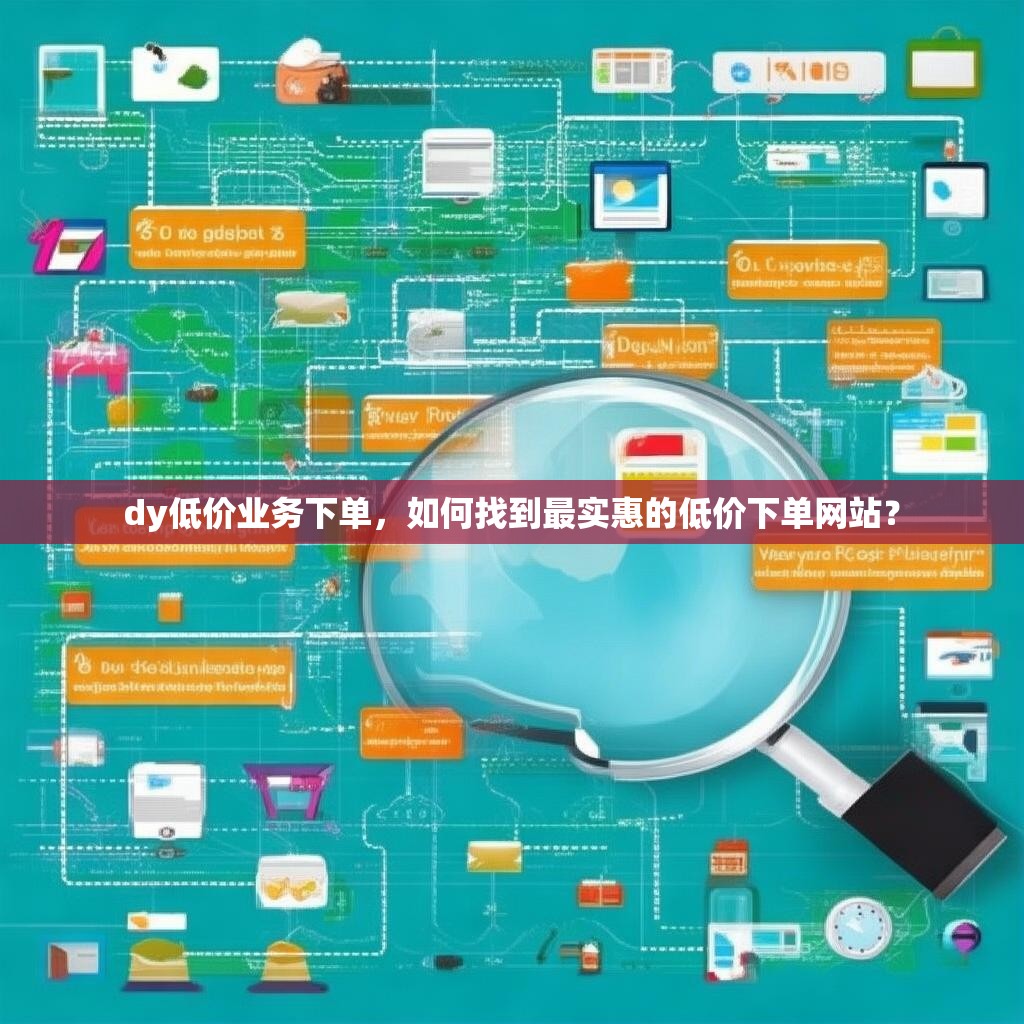 dy低价业务下单，如何找到最实惠的低价下单网站？