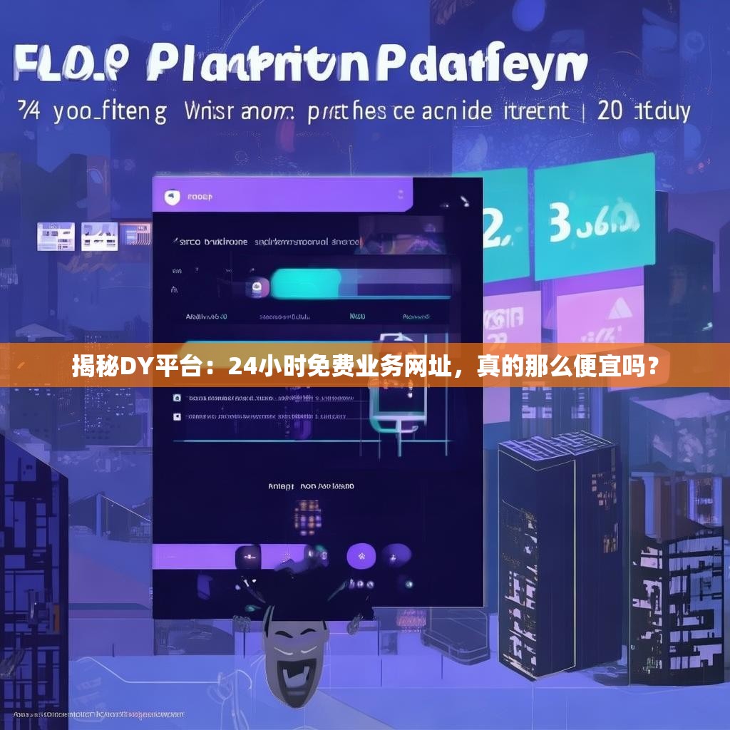 揭秘DY平台：24小时免费业务网址，真的那么便宜吗？