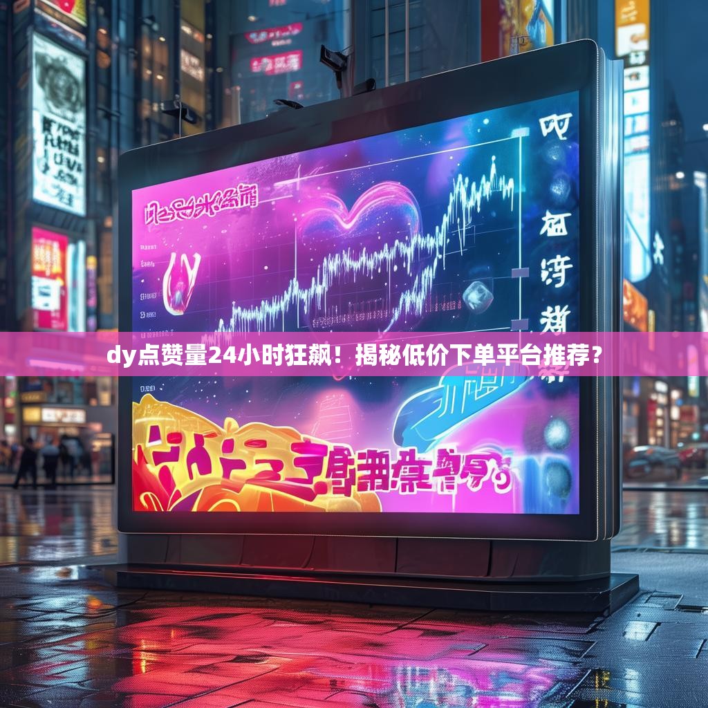 dy点赞量24小时狂飙！揭秘低价下单平台推荐？