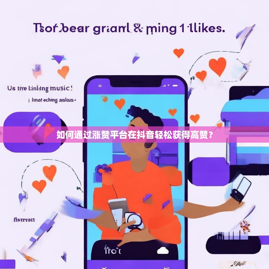 如何通过涨赞平台在抖音轻松获得高赞？