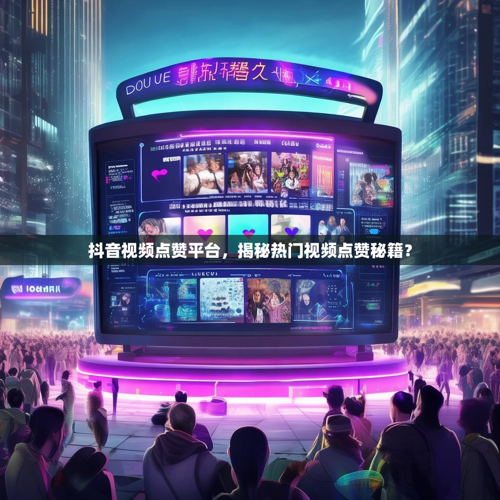 抖音视频点赞平台，揭秘热门视频点赞秘籍？