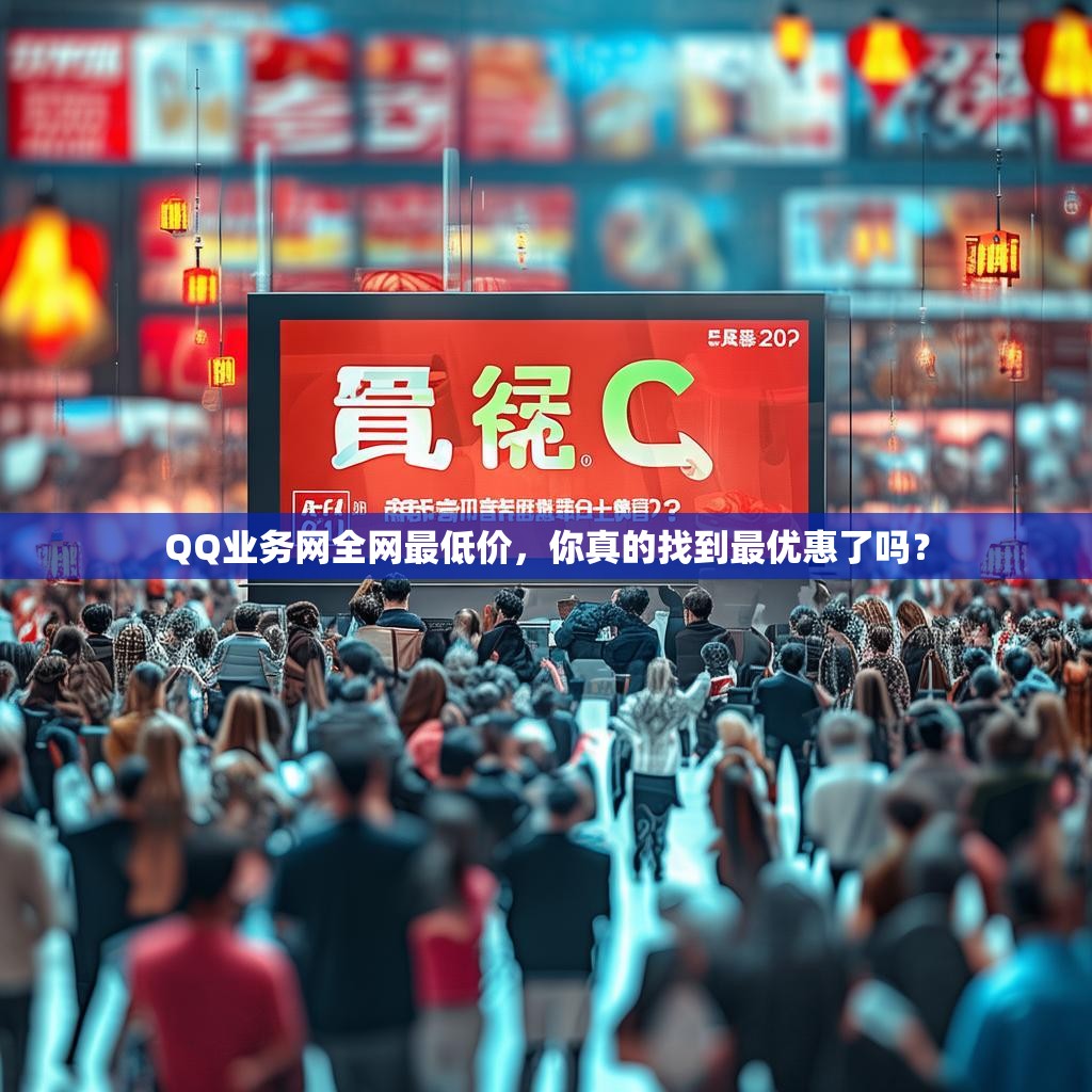 QQ业务网全网最低价，你真的找到最优惠了吗？