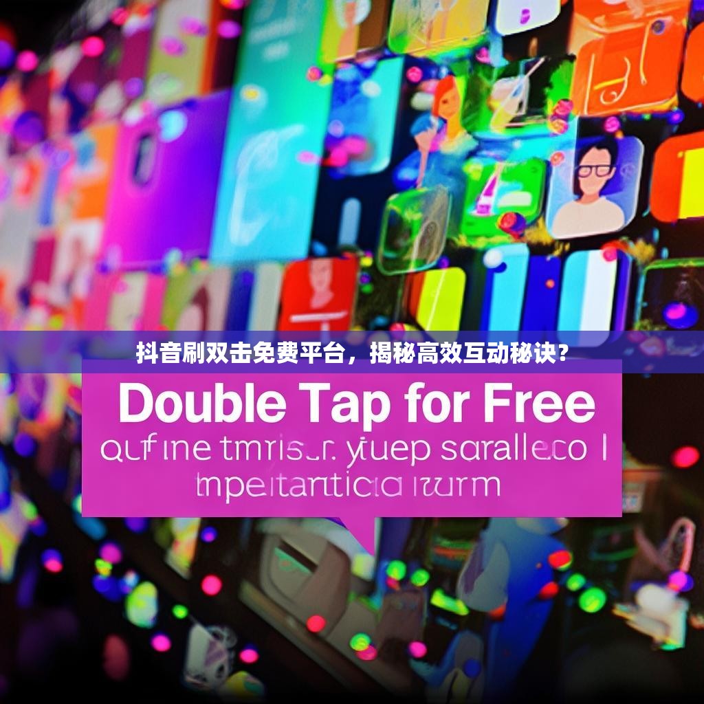 抖音刷双击免费平台，揭秘高效互动秘诀？