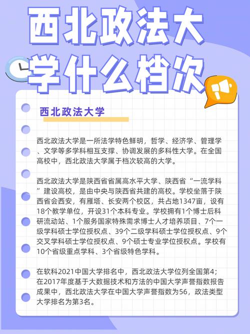 西北政法大学是一本吗？院校层次、排名及学科发展情况介绍